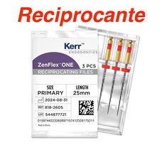 Kerr Materiales Dentales ZENFLEX ONE Lima Reciprocante 25mm - Kerr - Selec Medida