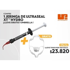 Ultradent PACK OFERTA: Sellante ULTRASEAL XT mas Regalo un Retractor Umbrella ULTRADENT