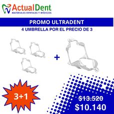 Ultradent Pack Q1 4x3 Rectractor Umbrella
