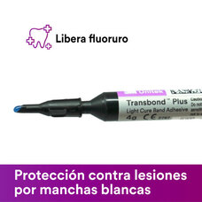 3M Materiales Dentales 1 JERINGA ADHESIVO PARA BANDA TRANSBOND PLUS ORTODONTICO 3M