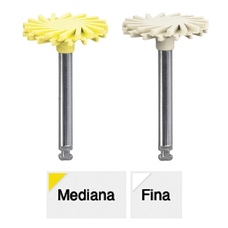 Ultradent 1 Gomas de Pulido Espiral JIFFY WHEELS NATURAL- ULTRADENT - Selc Color