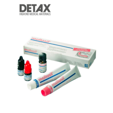 DETAX Materiales Dentales MOLLOSIL Starter Kit Material de Rebase Definitivo