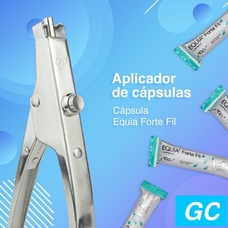 GC Materiales Dentales Aplicador - Pistola para capsulas III de vidrio ionomero - GC