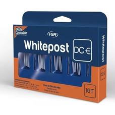 FGM KIT Poste de Fibra Whitepost DC-E Kit Completo 25 Unidades mas 5 Fresas FGM