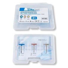 Generica KIT DE GOMAS SKYTWIST PULIDO PORCELANA Y CERAMICA 3 Espirales